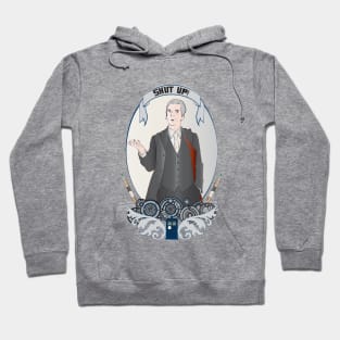 Paging Doctor Capaldi: Shut Up Variant Hoodie